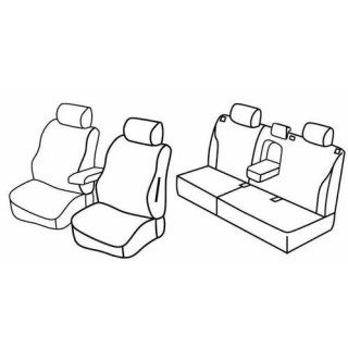 Housses siege auto sur-mesure tissus -VOLVO-V50-BREAK-2004-2013