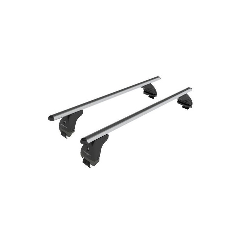 Barres de toit Aluminium pour Renault Grand Scenic 4 dès 10/2016 - avec  barres longitudinales.