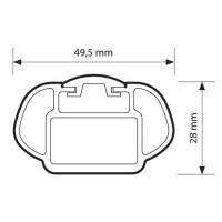 Barres De Toit OMAC Pour Opel Zafira 2005-2009 - Aluminium, 100kg, Avec TÜV