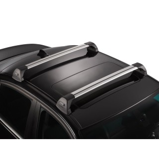 Barres de Toit-JAGUAR-X-TYPE-2001-2009 Berline DESIGN1 Montage sur points de fixation