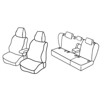 Housses siege auto -VOLKSWAGEN-GOLF-V-BREAK-2007-2009