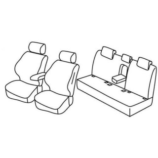 Housses siege auto sur-mesure tissus -VOLKSWAGEN-JETTA-COMFORTLINE-2011-2013