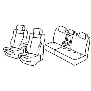 Housses siege auto sur-mesure tissus -VOLKSWAGEN-TIGUAN-HIGHLINE-2016-2023