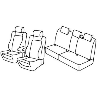 Housses siege auto sur-mesure tissus -VOLKSWAGEN-TIGUAN-SPORTLINE-2007-2016