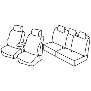 Housses siege auto sur-mesure tissus -VOLKSWAGEN-TIGUAN-TRENDLINE-2007-2016