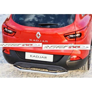 Protection ARRIERE -RENAULT-KADJAR-2015-AUJOURD'HUI-INOX 51mm