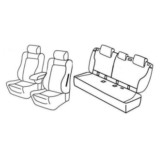 Housses siege auto sur-mesure tissus  -BMW-SERIE-1-SPORT-5-portes-2011-2019