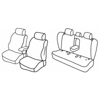 Housses siege auto sur-mesure tissus  -BMW-SERIE-3-BREAK-E91-2005-2012