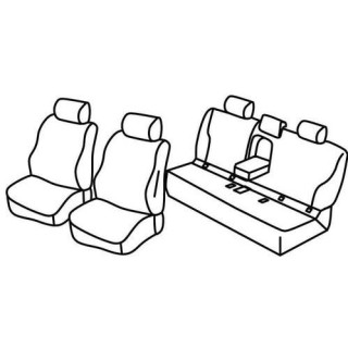 Housses siege auto sur-mesure tissus  -BMW-SERIE-5-BERLINE-F10-2010-2017