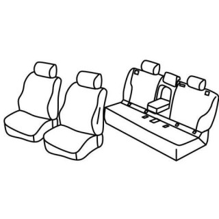 Housses siege auto sur-mesure tissus  -BMW-SERIE-5-BREAK-F11-2010-2017