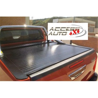 COUVRE BENNE TOYOTA HI LUX DOUBLE CABINE 2016 2019 NOIR RIDEAU COULISSANT ELECTRIQUE - Access Auto 4x4