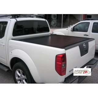 COUVRE BENNE NISSAN NAVARA D40 DOUBLE CABINE 2010 2015 RIDEAU COULISSANT Benne Courte