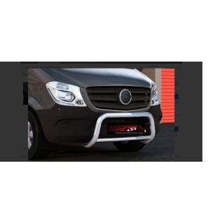 PARE BUFFLE-MERCEDES-SPRINTER-2018-AUJOURD'HUI- HOMOLOGUE INOX - Barre de Renfort