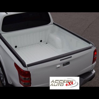 Protection Bordure Benne Hayon FIAT FULLBACK DOUBLE CABINE 2016 AUJOURD'HUI ABS NOIR 3 PIECES - Access Auto 4x4