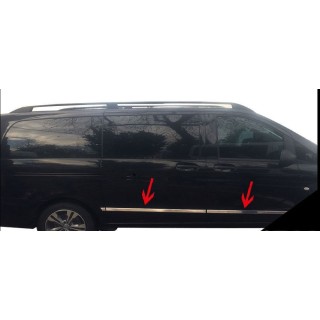 Baguettes de Portes INOX-MERCEDES-VITO-EXTRA-LONG-W447-2-portes-laterales-