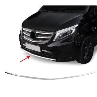 Baguette-Calandre-Inferieure-MERCEDES-VITO-W-447-2014-AUJOURD'HUI-INOX CHROME