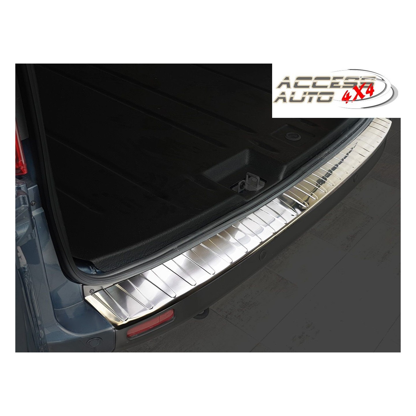Protection Seuil Coffre Pare-choc Look Carbone Pour Ford Transit Custom 2012-2023 - Adhésif Haute Résistance, Pose Facile - 6