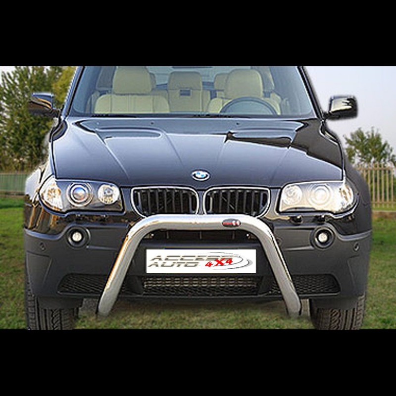 PARE BUFFLE-BMW-X3-2003-2005- INOX  76mm