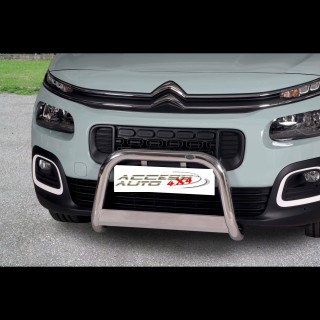 PARE BUFFLE-CITROEN-BERLINGO-2019-AUJOURD'HUI-HOMOLOGUE- INOX - BARRE DE RENFORT