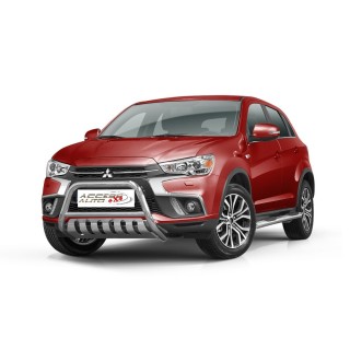 PARE BUFFLE-MITSUBISHI-ASX-2017-2019 HOMOLOGUE INOX - PLAQUE