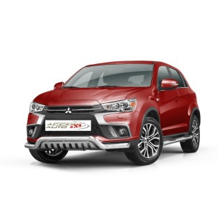 PARE BUFFLE-MITSUBISHI-ASX-2017-2019 HOMOLOGUE INOX - PROTECTION BASSE