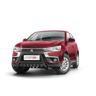 PARE BUFFLE-MITSUBISHI-ASX-2017-2019 HOMOLOGUE INOX NOIR  - PLAQUE