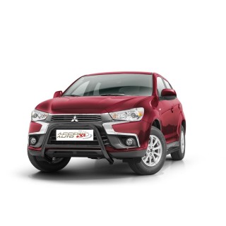 PARE BUFFLE-MITSUBISHI-ASX-2017-2019  HOMOLOGUE INOX NOIR  - BARRE DE RENFORT