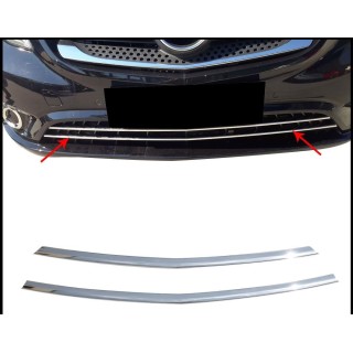 Element Grille Calandre MERCEDES VITO W 447 MIXTO 2014 AUJOURD'HUI INOX CHROME 2 PIECES - Access Auto 4x4