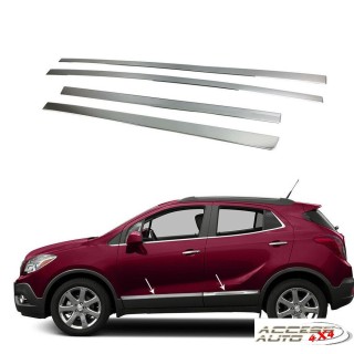 Baguette de Porte-OPEL-MOKKA-X-2016-2020-INOX 4 PIECES