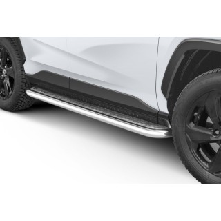 Marche pieds-TOYOTA-RAV-4-2019-AUJOURD'HUI-INOX PLAT PR