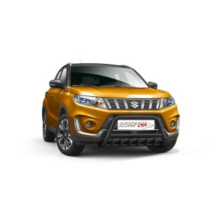 PARE BUFFLE-SUZUKI-VITARA-2018-AUJOURD'HUI-HOMOLOGUE NOIR  GRILLE