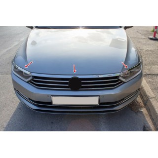 Element FACE AVANT Superieur INOX VOLKSWAGEN PASSAT 2015 2021  - Access Auto 4x4