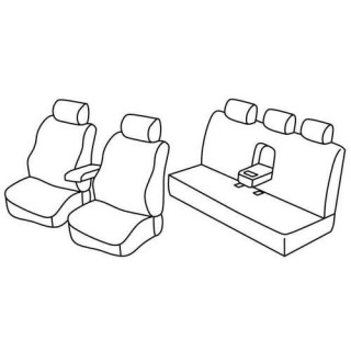 Housses siege auto sur-mesure tissus  -MERCEDES-CLASSE-E-4-PORTES-2002-2009