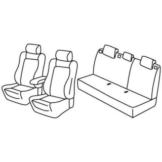 Housses siege auto sur-mesure tissus -OPEL-ASTRA-J-5-PORTES-2010-2012