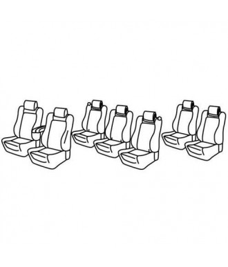 Housses de sièges Peugeot 5008 - Configurateur en ligne - Seats Studio