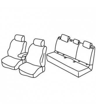 Housses siege auto sur-mesure tissus -SEAT-LEON-FR-5-PORTES-2013-2020