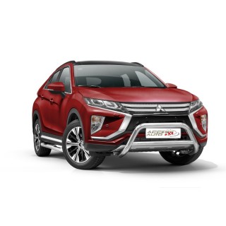 PARE BUFFLE-MITSUBISHI-ECLIPSE-CROSS-2017-AUJOURD'HUI-HOMOLOGUE  INOX - BARRE DE RENFORT