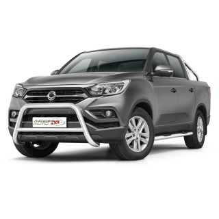 PARE BUFFLE-SSANGYONG-MUSSO-2018-AUJOURD'HUI-HOMOLOGUE - barre de renfort