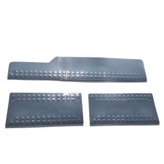 seuil de porte-MERCEDES SPRINTER-1995-2006-INOX-3-PIECES-