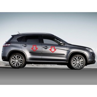 Baguette Porte CITROEN C4 AIRCROSS 2012 2017 ABS NOIR - Access Auto 4x4