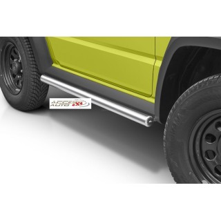 Marche-Pieds-SUZUKI-JIMNY-2018-2020 Tubulaire INOX 60mm