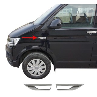 Entourages Repetiteurs Clignotants CHROME VOLKSWAGEN T6 2015 AUJOURD'HUI  - Access Auto 4x4