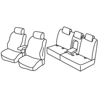 Housses siege auto sur-mesure tissus  -AUDI-Q-5-5-PLACES-2008-2017