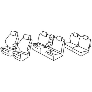 Housses siege auto sur-mesure tissus  -BMW-SERIE-2-GRAN-TOURER-2015-AUJOURD'HUI-Housses siege auto BMW SERIE 2 GRAN TOURER 2015 