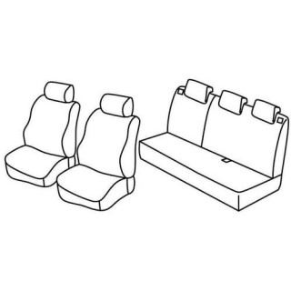 Housses siege auto sur-mesure tissus  -HYUNDAI-GETZ-5-PORTES-2002-2009-