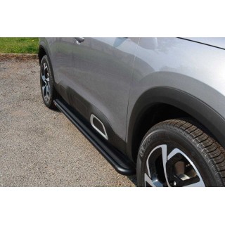 marche pieds Aluminium-Plat-NOIR-CITROEN-C5-AIRCROSS-2018-AUJOURD'HUI-