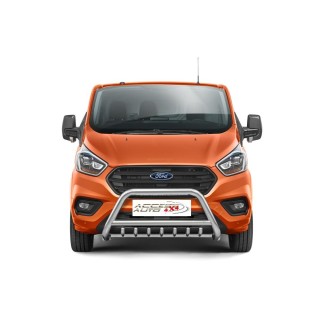 Pare Buffle-FORD-TRANSIT-CUSTOM-2018-AUJOURD'HUI-avec grille-HOMOLOGUE