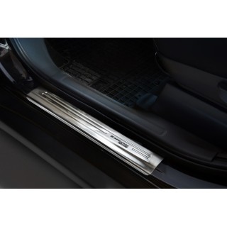 seuil de porte MITSUBISHI-OUTLANDER-2012-AUJOURD'HUI-INOX POLI 4 PIECES