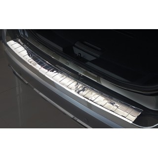 SEUIL DE COFFRE-NISSAN-X-TRAIL-2017-AUJOURD'HUI-INOX CHROME MIRROIR