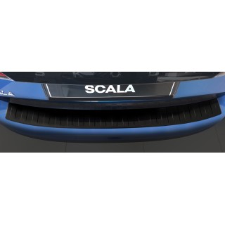 Seuil de Coffre-SKODA-SCALA-2019-AUJOURD'HUI-INOX NOIR 